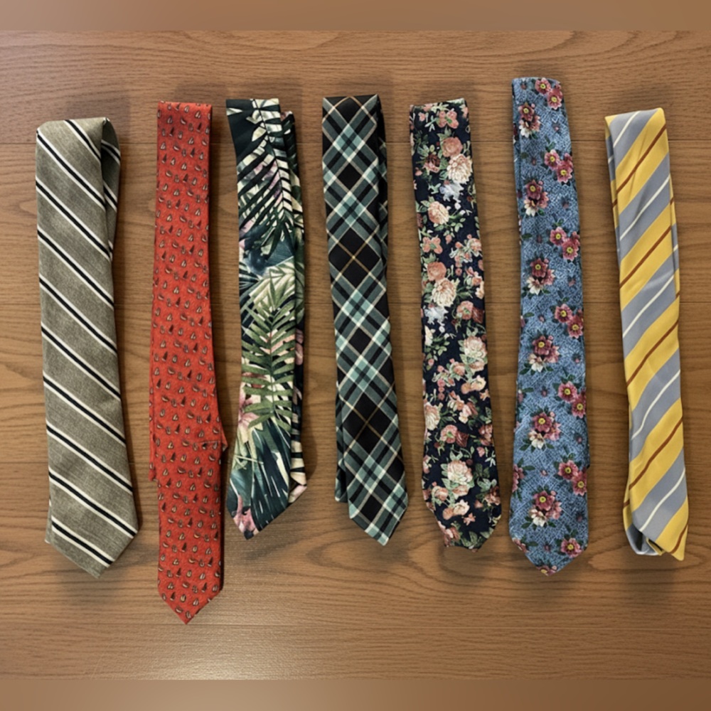 Original Penguin Nordstroms Brand Striped and Floral Ties Collection